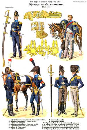 #081. Etat-major et aides de camp 1803-1815. Napoleonic